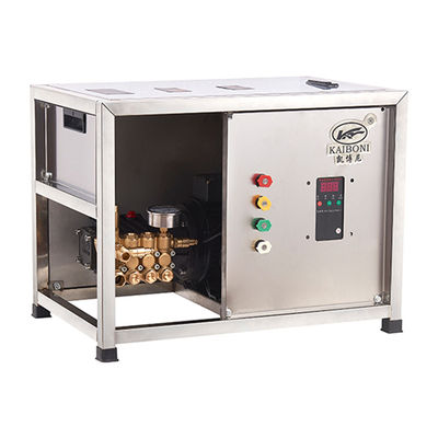 calidad  Critical Cleaning Hydraulic Jet Machine / Residueless Electric Concrete Cleaner 220V 120 Bar Pressure Washer fábrica